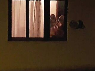 Amateur lesbians spy on each other and enjoy blowjobs in POV video
