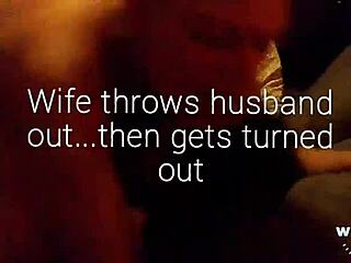 Older housewife Shannon cheats on her husband with two studs