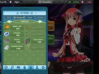 Brunette Babe Goes Wild in Huniepop's Uncensored Part 5
