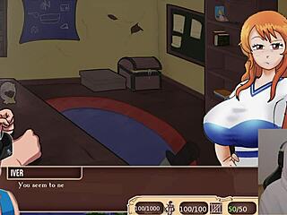 Uncensored pirate trainer game with big ass and boobs