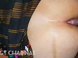 Chappa and Castro's hot solo session ends with a messy cumshot