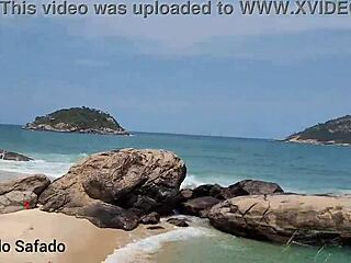 Holly Bombom's nudist paradise in Rio de Janeiro filmed by Joao O Safa