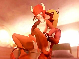 Anal and blowjob animation with a German twist