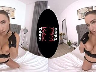 Is This Virtual Taboo With A Silky Brunette Babe?