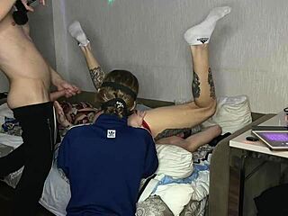 Girlfriend fucked in ass hard!