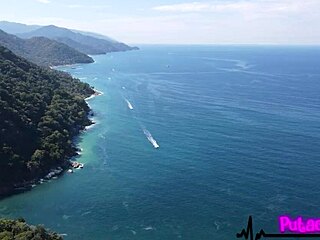 Russian Petite MILF Gives Delicious Blowjob and Doggystyle Outdoors