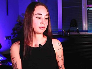 Pretty Mary Strips Naked on Camera