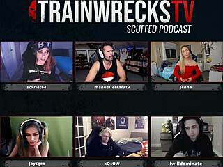 Wow, Trainwrecks Scuffed Webcam Orgy Featuring Scarlet Joycgee!