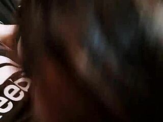 Deep Throat Latina BBW in Public Car