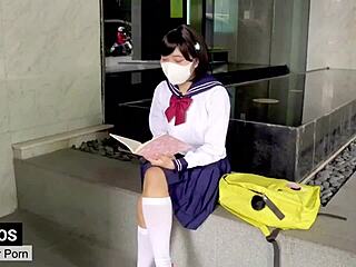 Busty Asian beauty shows off her assets in this video