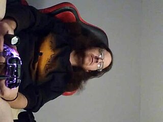 Bisexual Guy Jerks Off During Gaming Session Part 1