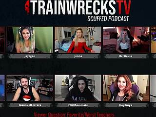 Wow, Trainwrecks Scuffed Webcam Orgy Featuring Scarlet Joycgee!