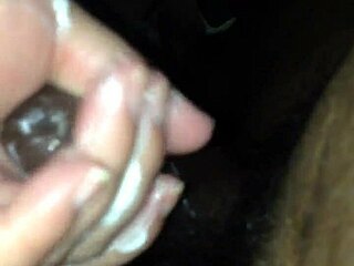 Wifey gives an excellent early morning handjob, stroking my cock slowly and firmly until I cum hard