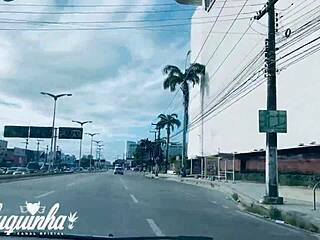 Tattooed guy sucks driver