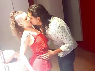 Katrinapunkok Deepthroats Big Cock In Party Bathroom Creampie