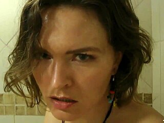 Is Your Slutty Step Sister Bathing In The Shower?