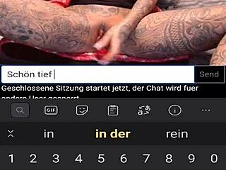 German Big Tits MILF Masturbates with Dildo