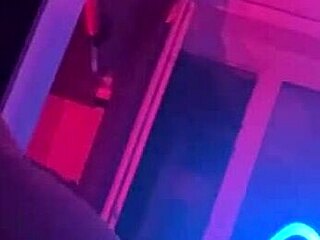 sweaty couple engages in hot sex right after gym workout