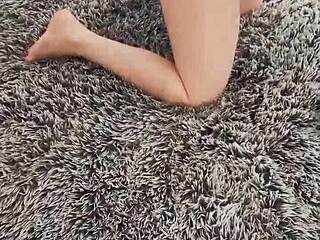 Filipina teen bends over for big black cock