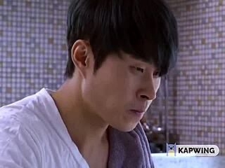 Japanese step siblings watch the full orgy movie