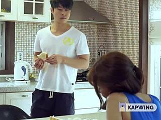 Japanese step siblings watch the full orgy movie