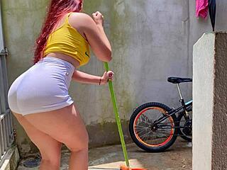 Sirvientas Brasileñas Traviesas con Culo Delicioso Encienden Lujuria Intensa