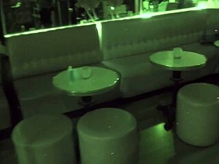 french girls dancing at club