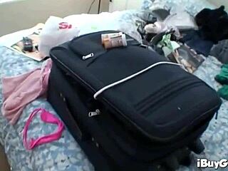 Lingerie Teen Denice K Bathes And Sucks Cock In Pov