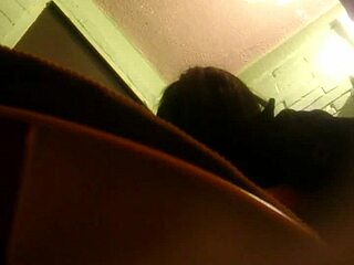 recording a girl at the party feeling festive