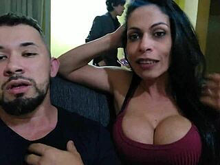 Watch Natzinha Morena and Mr Matusalem's steamy encounter in this menage video