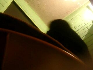 recording a girl at the party feeling festive