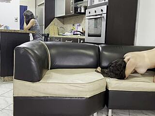 hermosa sobrina fucked by tio in front of reps - ay�denme tio aprovechando de mi