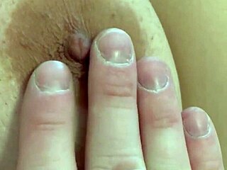 Wife Plays With Her Tits Teasingly