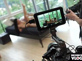 bubbly slut honey demon gets pounded deep in backstage action