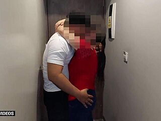 Lucia's Ass Filled By Cousin's Thick Cock!