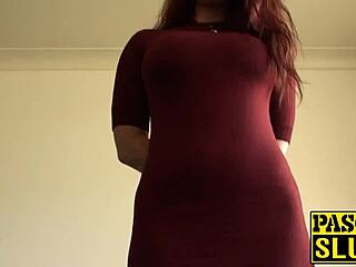 bound by lucia love, toys dominating my ass and tits roughly