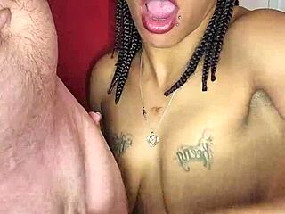 Sucking my master with deep emotion