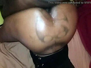 Can Blacchammer handle this wet ebony blowjob on monster cock?