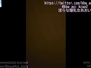 I am Aoi sharing my big tits on Twitter please follow the link