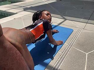 Ebony Thot Fucked For Team Spot?