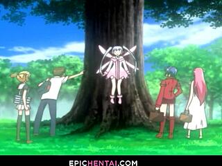 stunning hentai couple in a tempting 69 pose