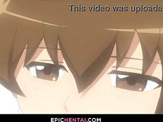 stunning hentai couple in a tempting 69 pose