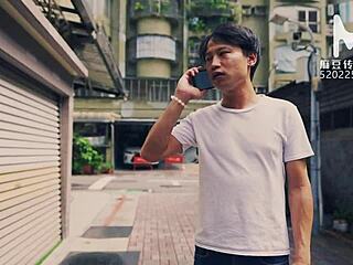 トレイラーMD-0259でハン・タンとスー・ユ・タンが人妻花嫁と友達みんなで生ハメ騎乗位中出し乱交