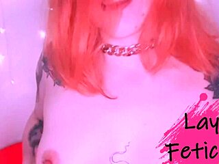 Redhead Explores Feet Fetish in Detailed Scene