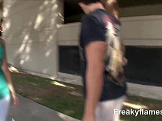 Teen gets her tight pussy stretched to the limit