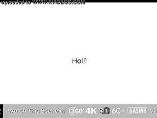 Joyful bubble rider explores holivr pool fun