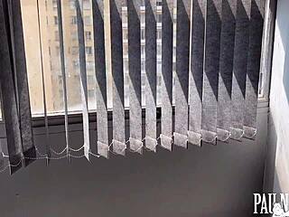 rita almeida presents luke, a novice pounding the brunette's ass and vagina hard, making her moan deliciously