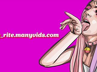 cosplay miku vocaloid enjoys anal dildo?