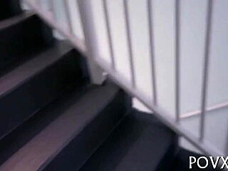 legal age teen acquires hot cumshots