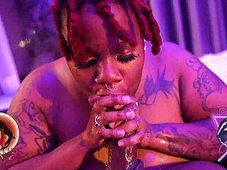 Bbw Kittylove Gets Sloppy Blowjob in Bent Over Doggystyle with Beast's Monster Cock